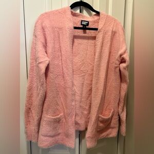 Lands' End Women's Soft Pink Cardigan
